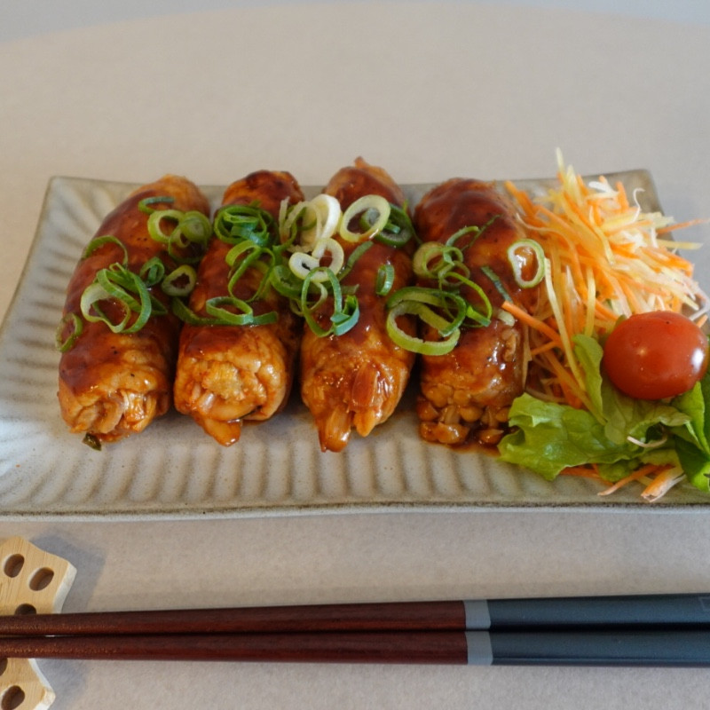 えのきとキムチの肉巻きのレシピ画像