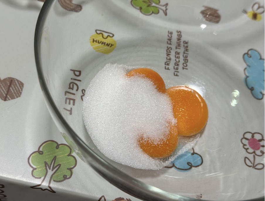 チョコチップカップシフォンケーキの作り方ステップ3