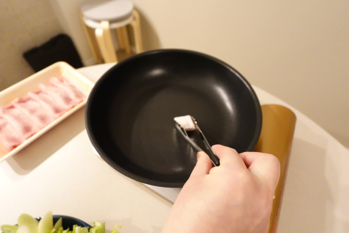 簡単調合！タレ(割下)ですき焼きの作り方ステップ3