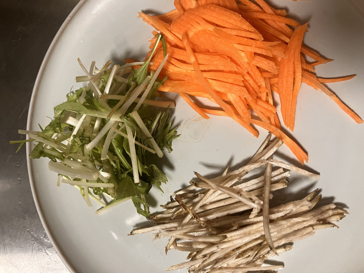 ひじき煮の作り方ステップ1