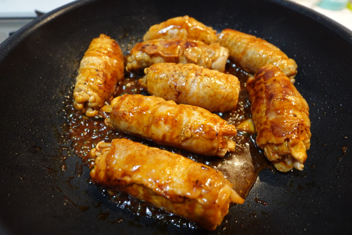 えのきとキムチの肉巻きの作り方ステップ4