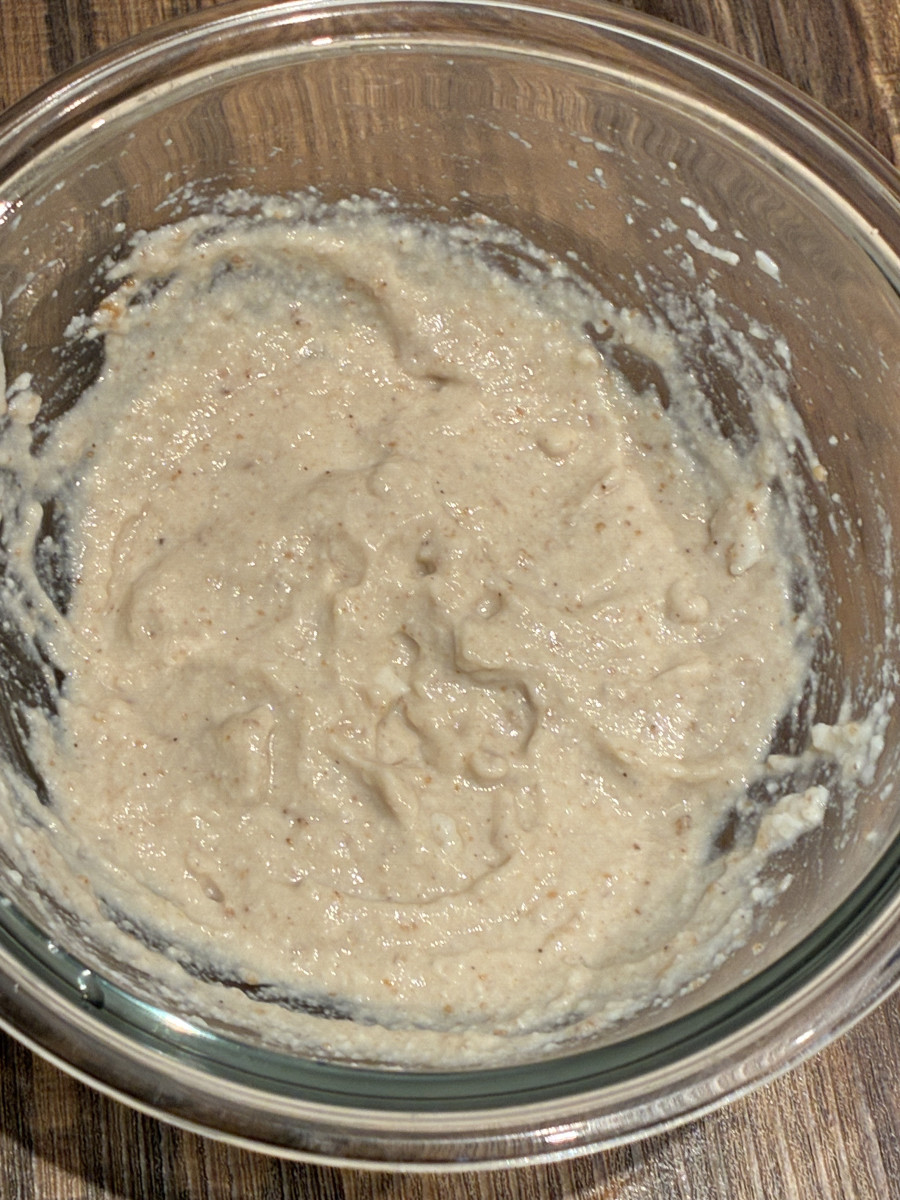 焼き茄子と炙り〆鯖の白和え仕立ての作り方ステップ7