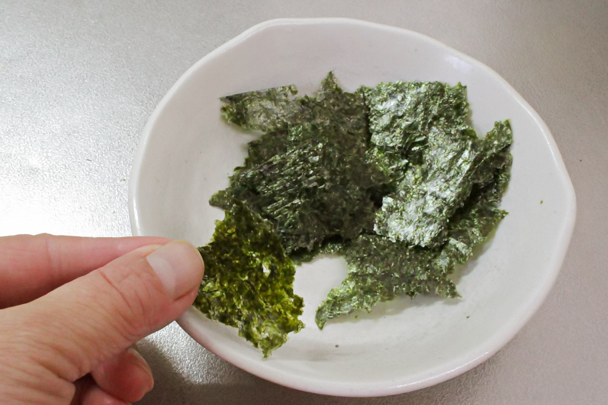 チュモッパ（韓国風おにぎり）の作り方ステップ2