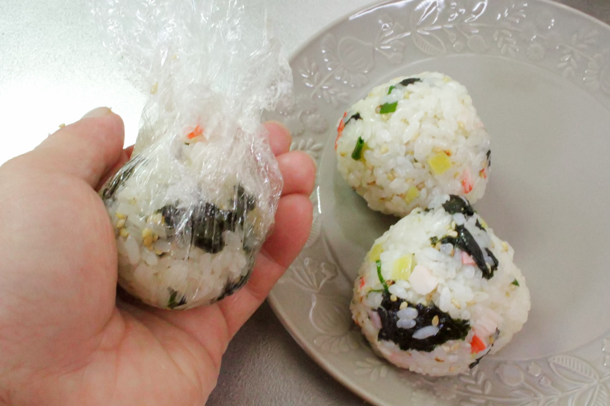 チュモッパ（韓国風おにぎり）の作り方ステップ5