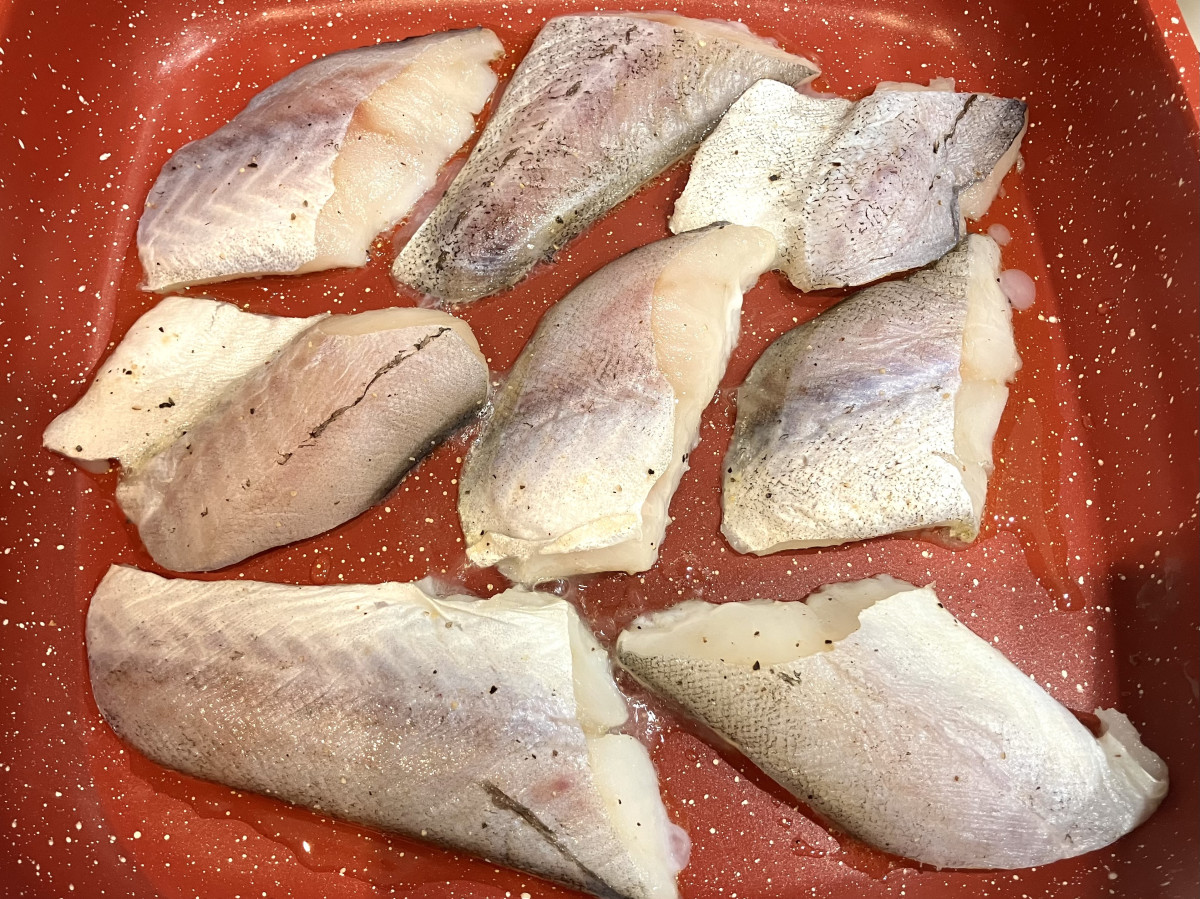 洋食であと1品欲しい時に！簡単、ふっくら美味しい魚のソテーハーブソルトの作り方ステップ2