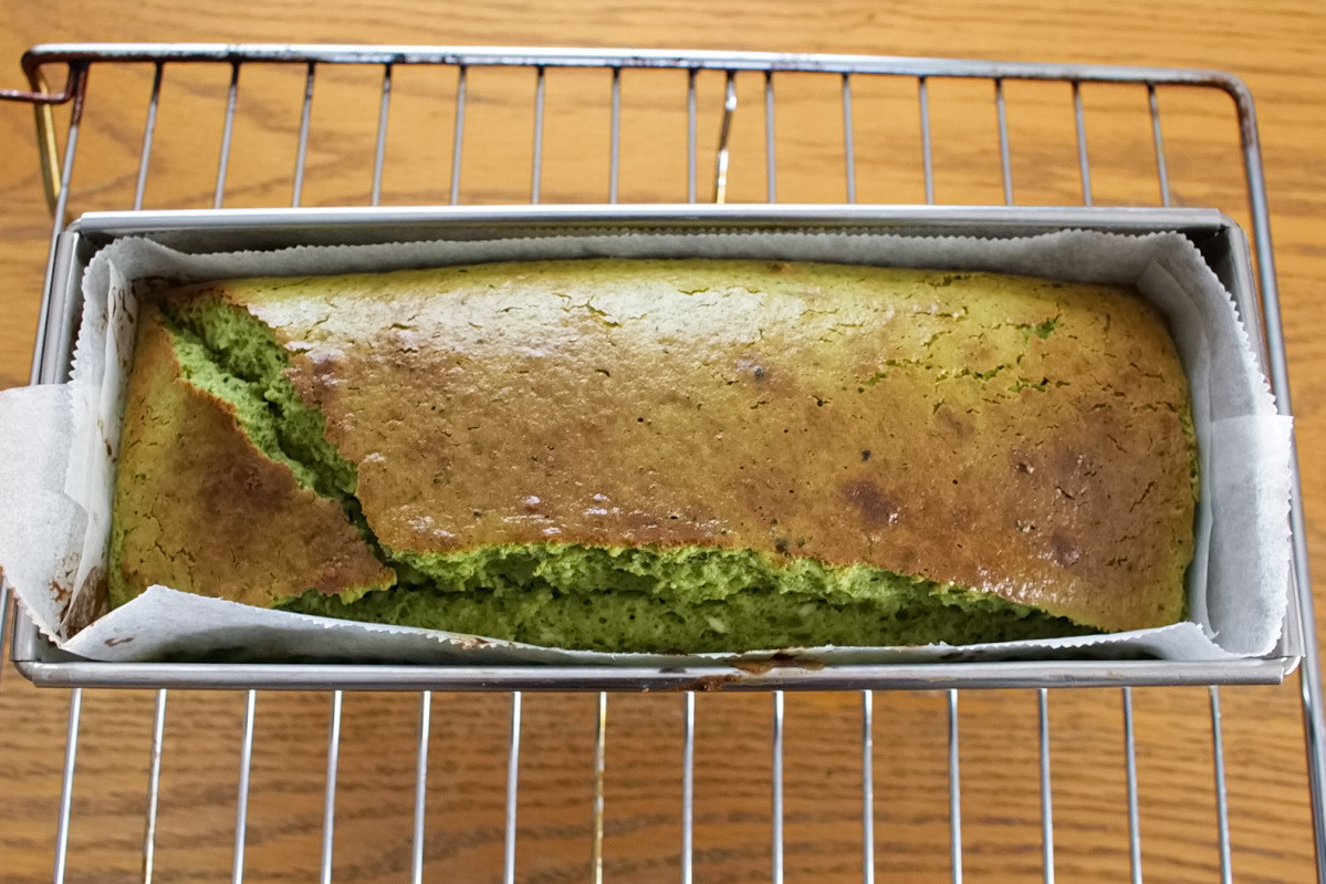 グルテンフリー抹茶チーズケーキの作り方ステップ9