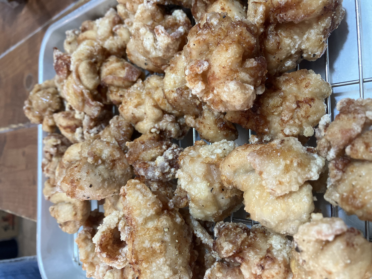 鶏ももの唐揚げの作り方ステップ2