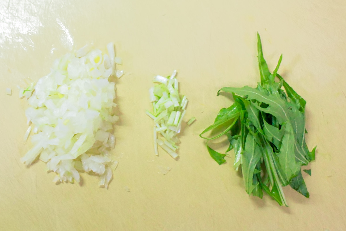 サバ味噌チーズのタルティーヌの作り方ステップ2