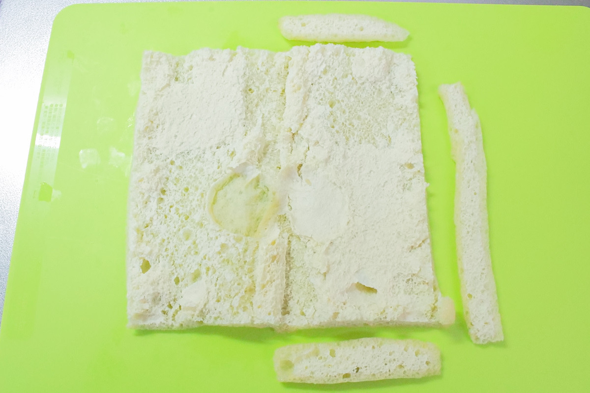 ほうれん草のパリパリロールの作り方ステップ2