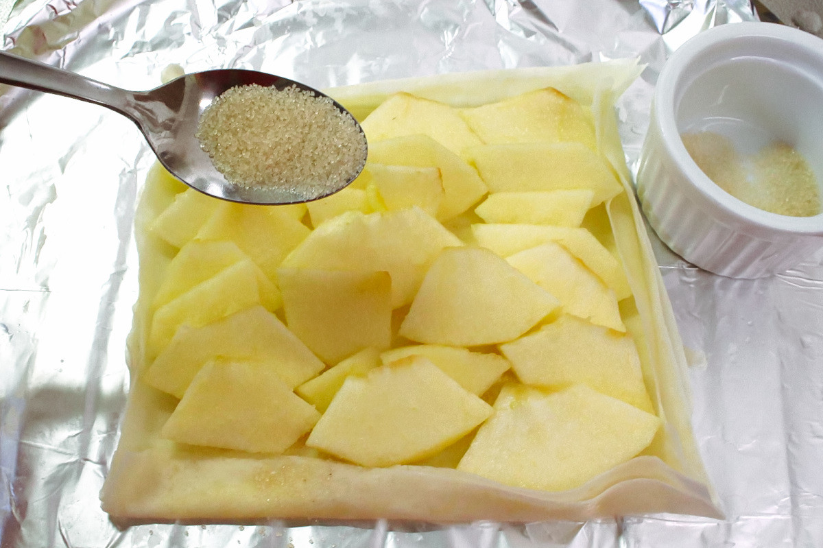 簡単！極薄アップルパイの作り方ステップ6