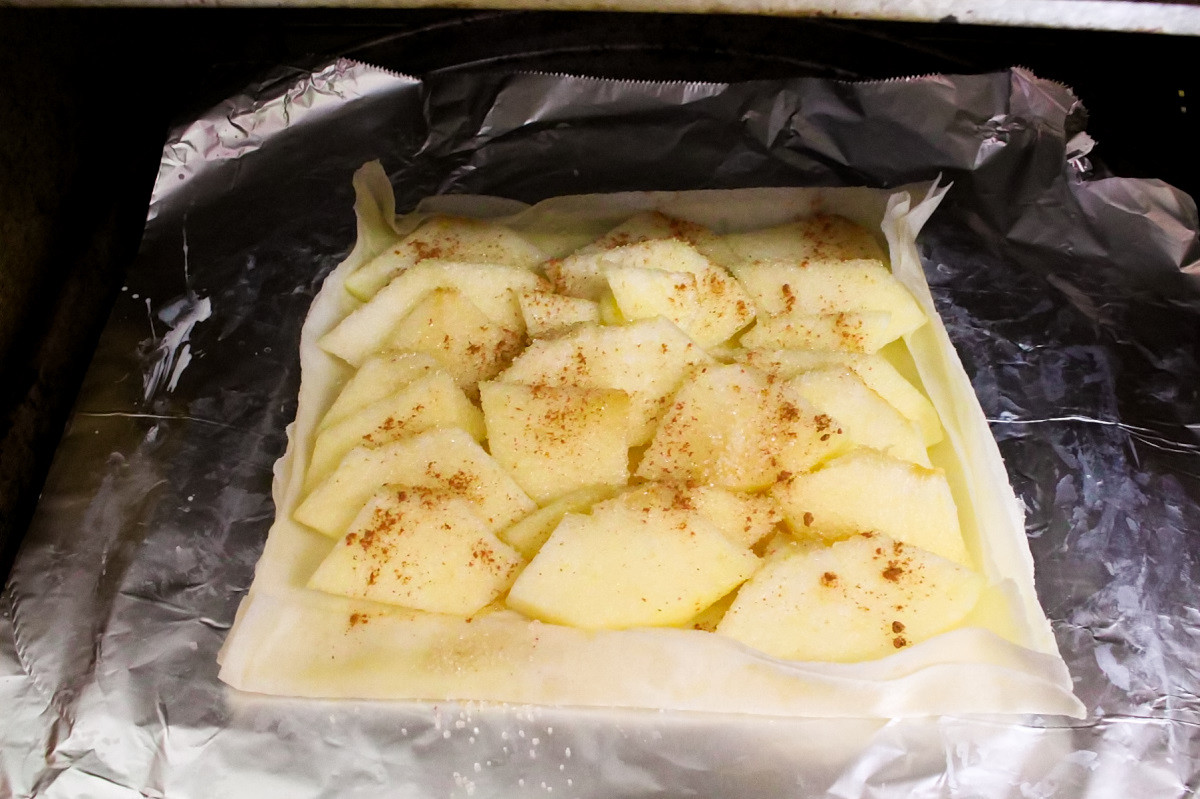 簡単！極薄アップルパイの作り方ステップ7