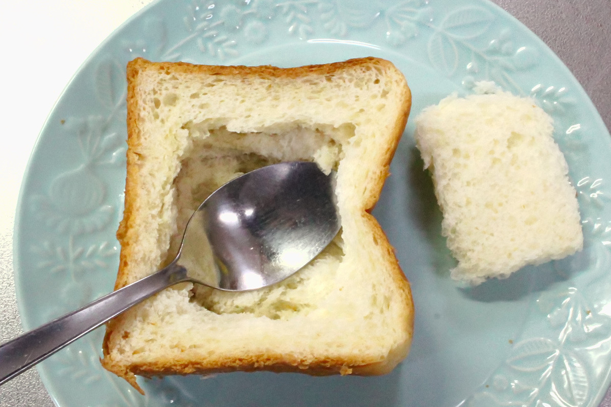 スイーツ系♪クリームチーズフィリングのトーストの作り方ステップ2