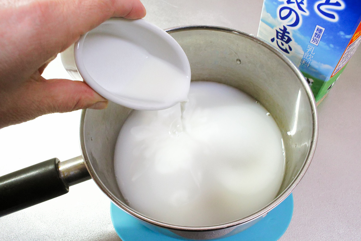 デコポンのカルピス寒天ゼリーの作り方ステップ5