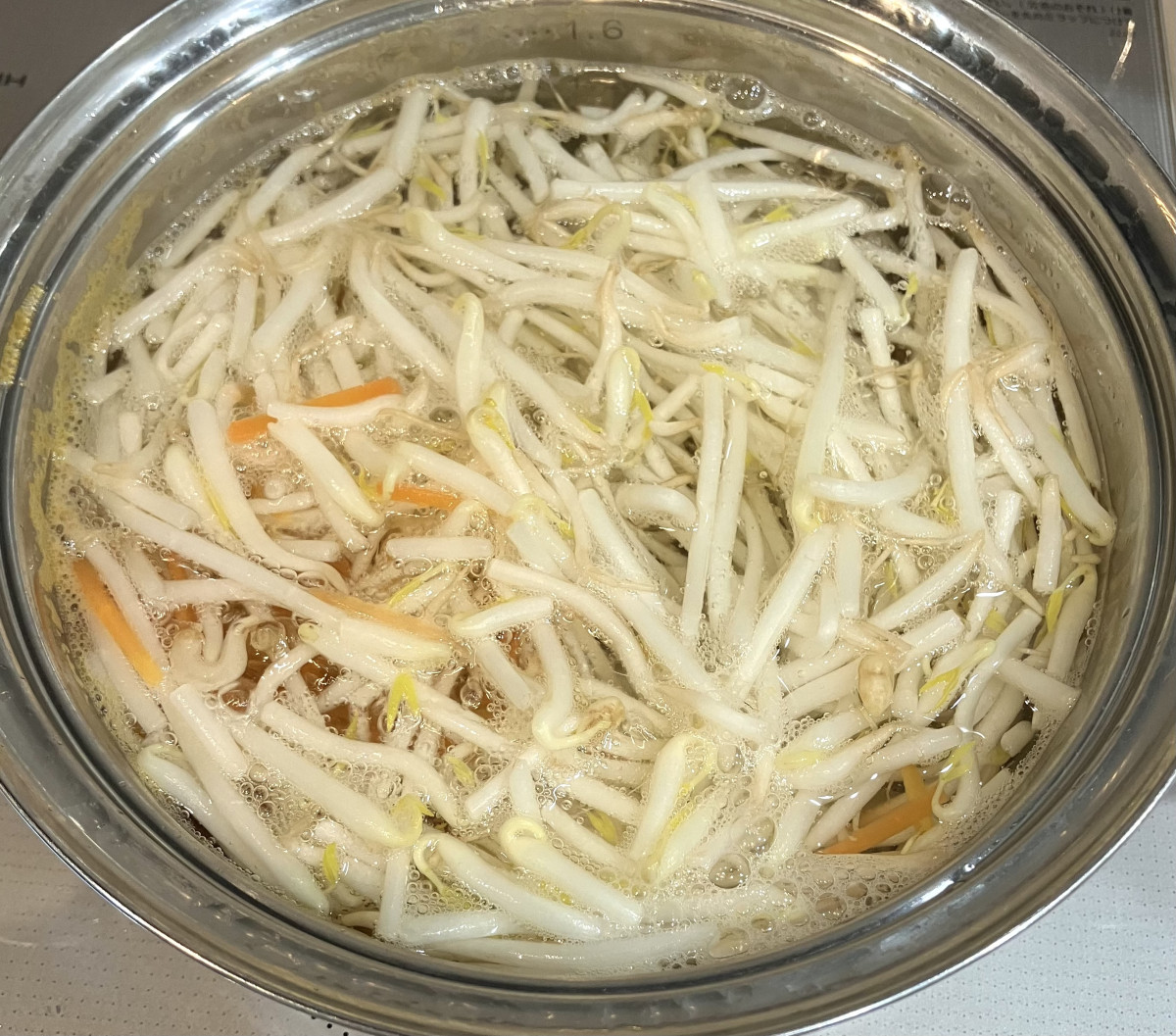 大学生協学食風ナムルの作り方ステップ4