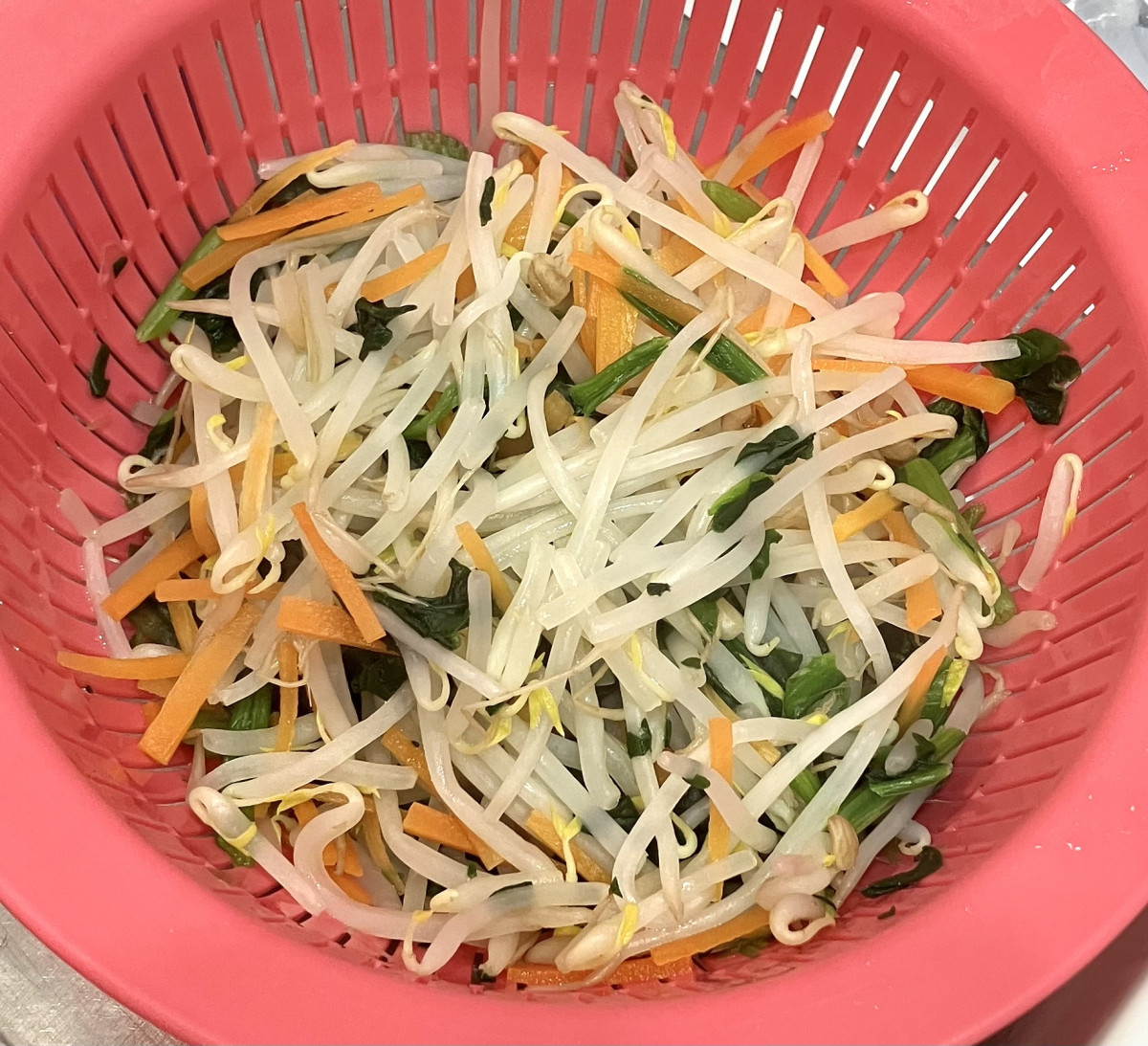 大学生協学食風ナムルの作り方ステップ6