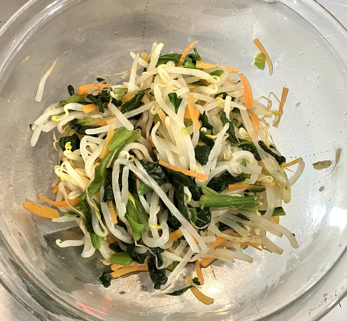 大学生協学食風ナムルの作り方ステップ7