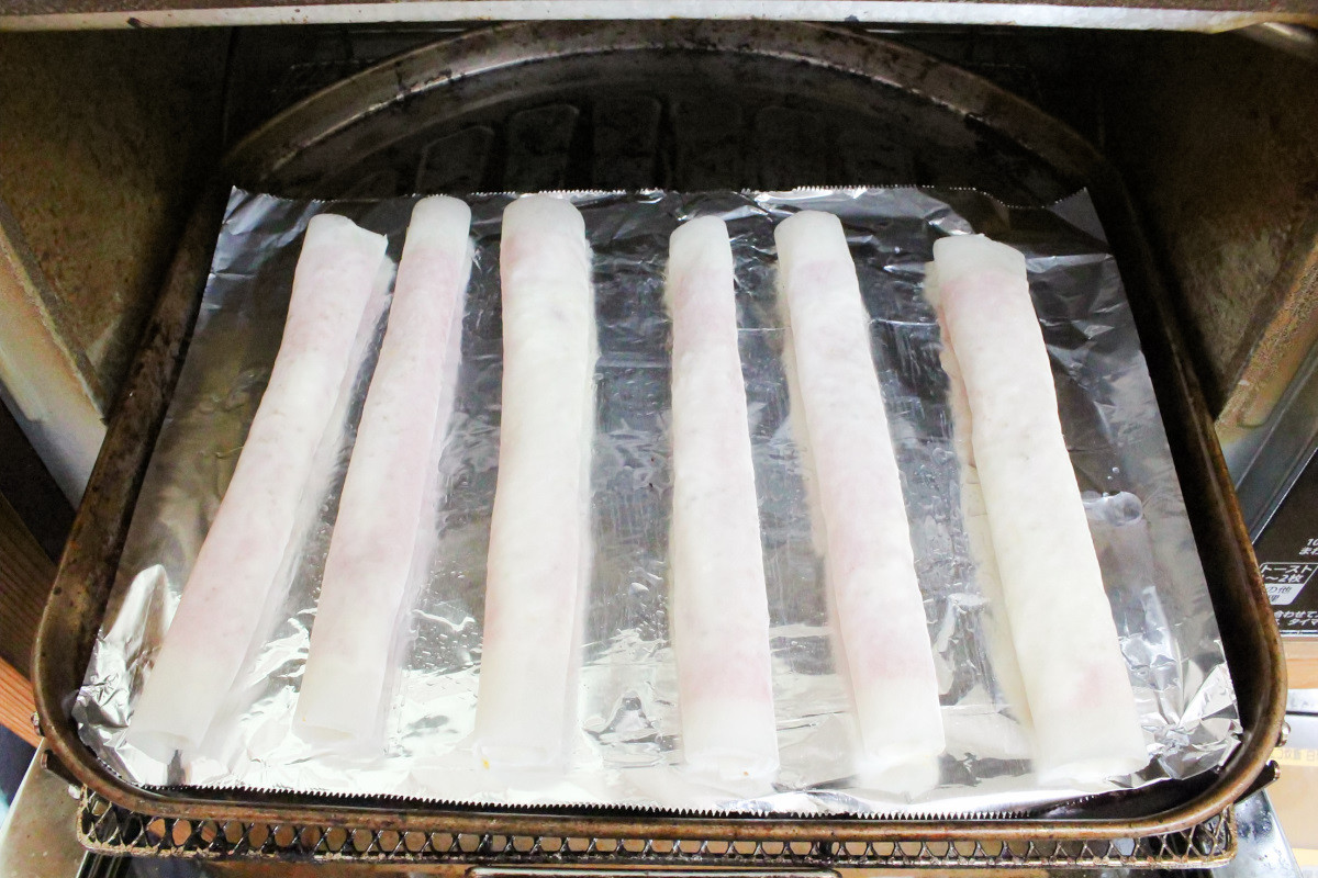 ベーコンスティック マスカルポーネソース添えの作り方ステップ4