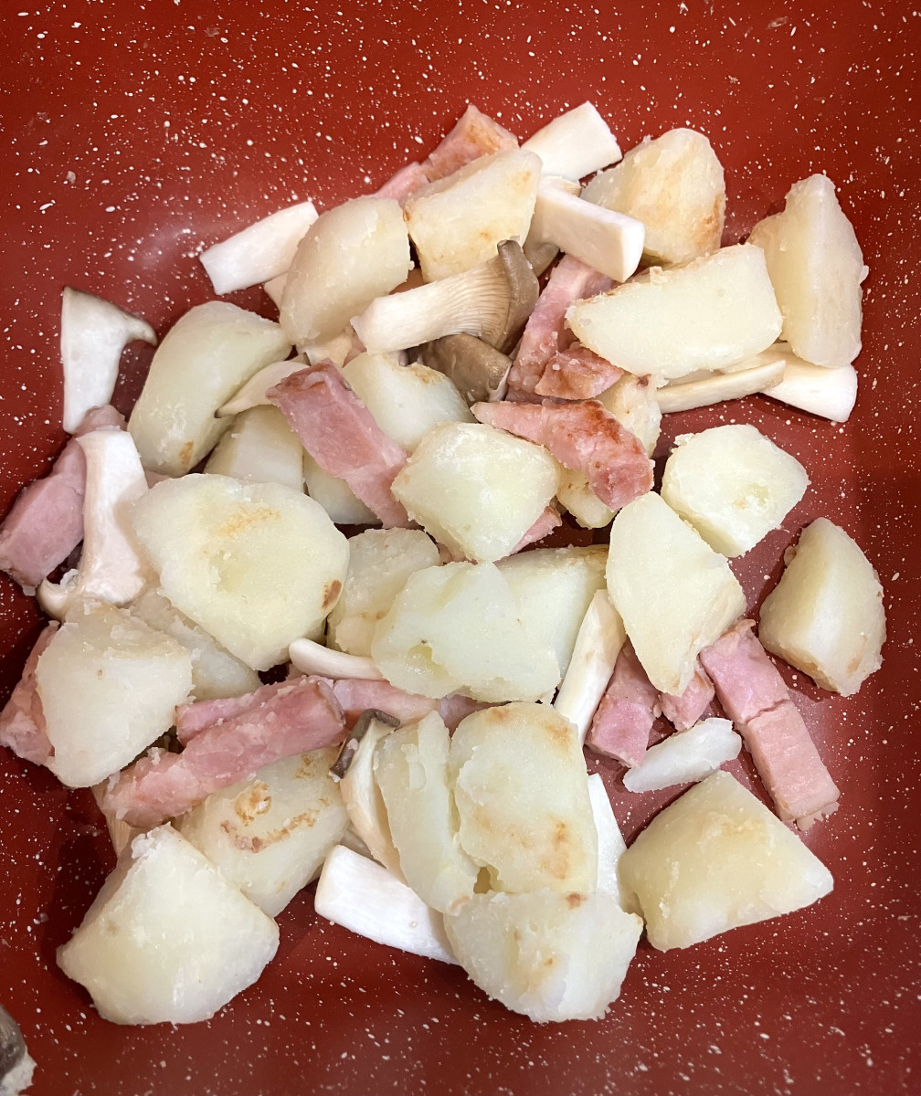 じゃがいもとエリンギの和風炒めの作り方ステップ5