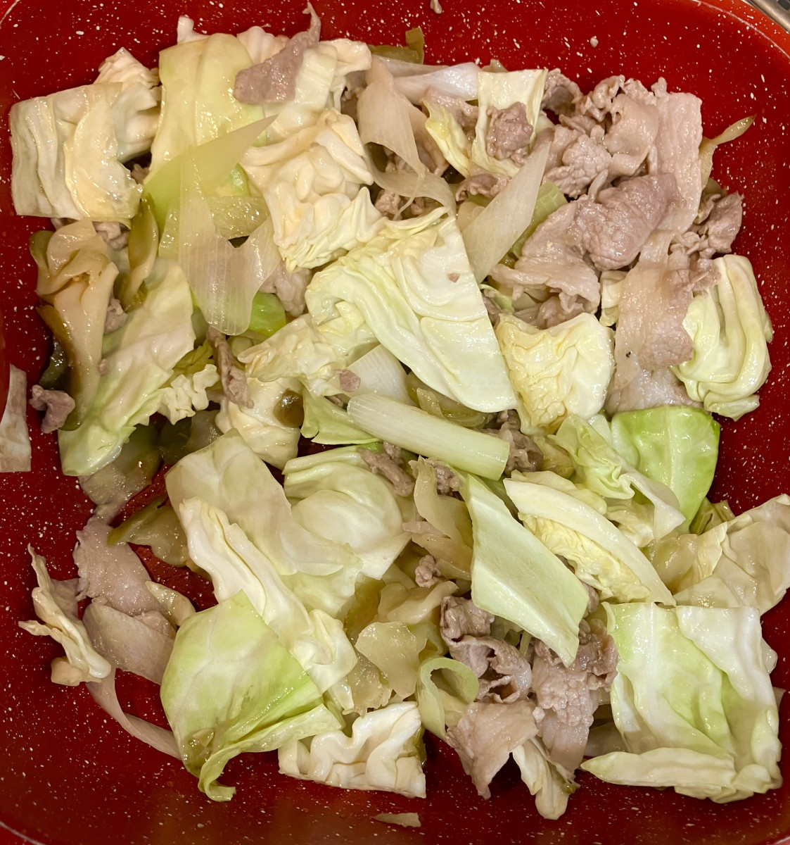 ザーサイと豚肉のピリ辛炒めの作り方ステップ5