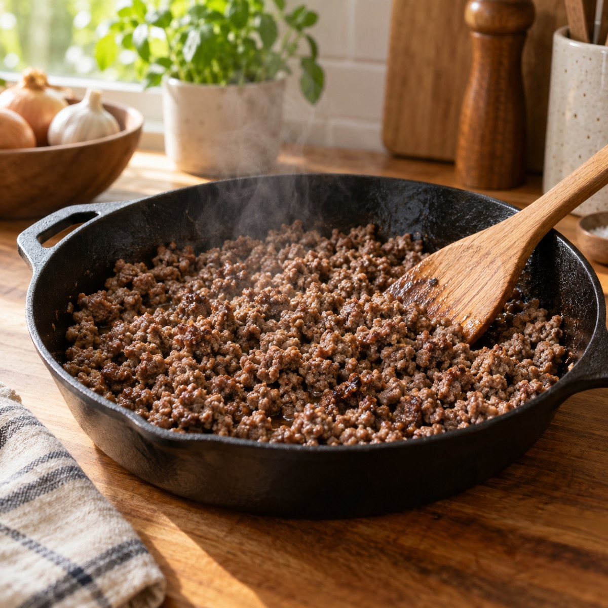フライパン1つで20分。なすとひき肉の南フランス風トマト煮の作り方ステップ4