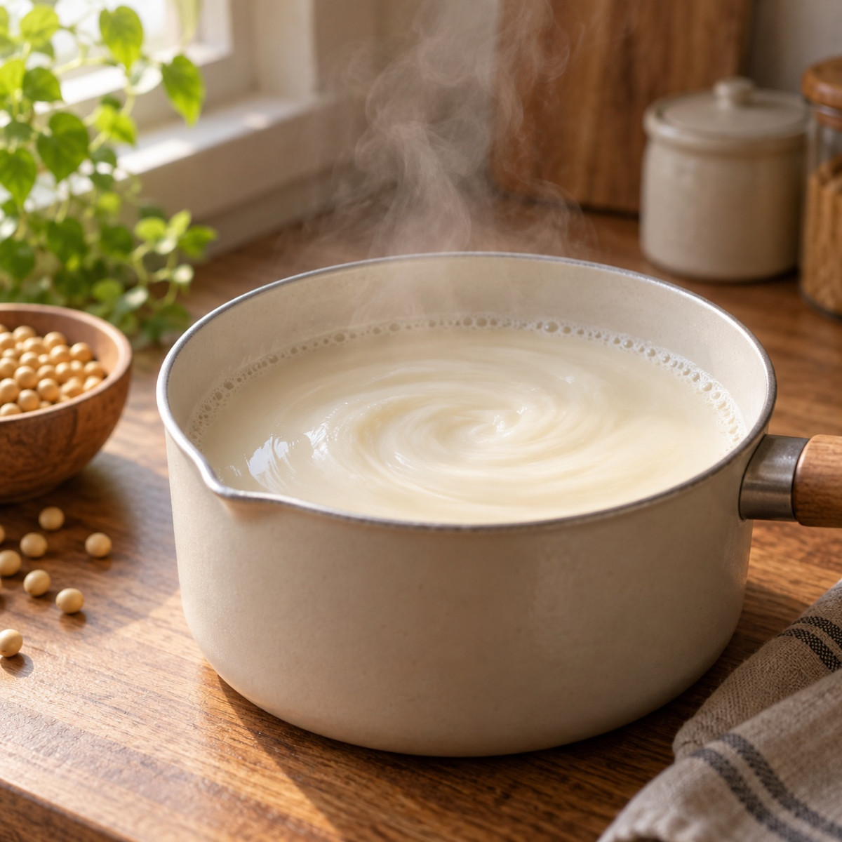 レンジ4分、混ぜて冷やすだけ。かぼちゃの豆乳プリンの作り方ステップ4